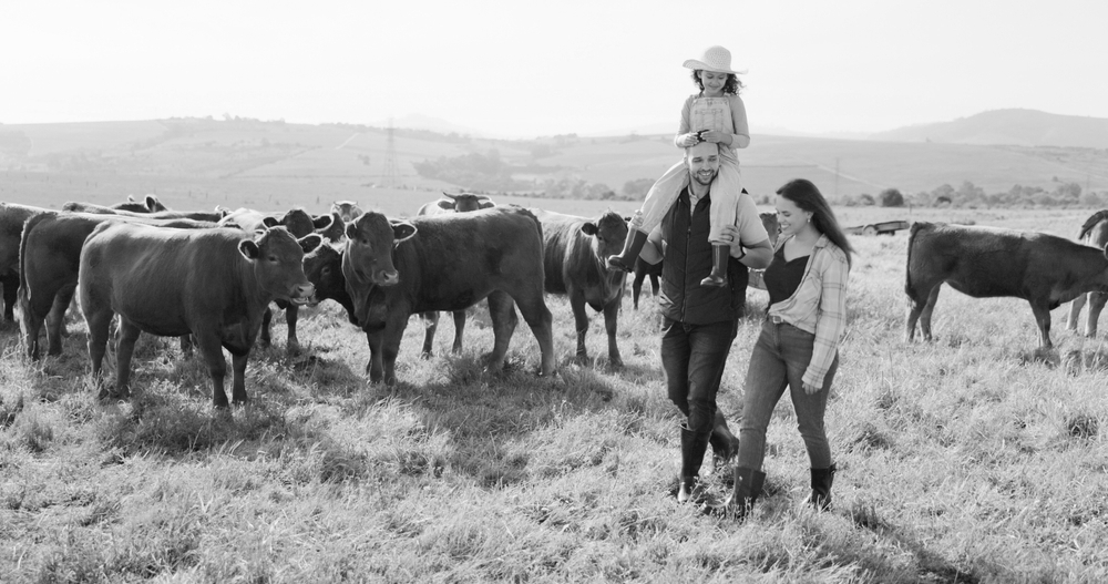 fazenda com família como referência a planejamento sucessório no agronegócio